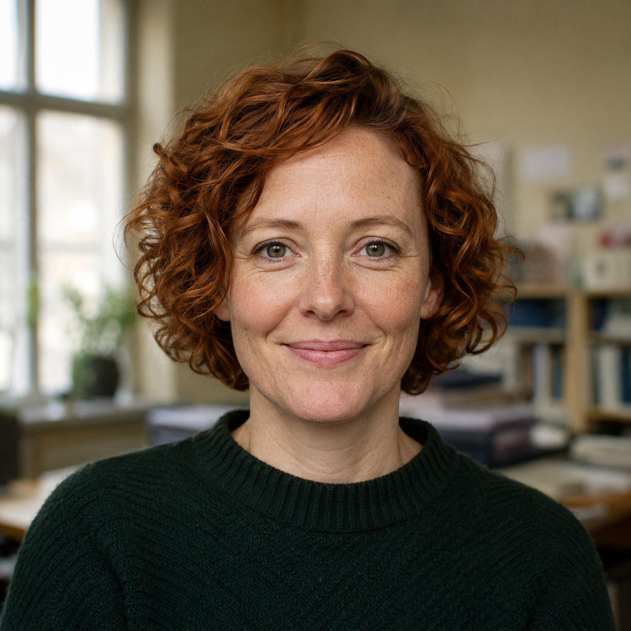 Illustrative reviewer portrait